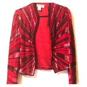 Vintage Sequin Jacket by Anage.